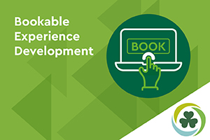 bookable experience development